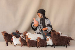 Figurines de moutons